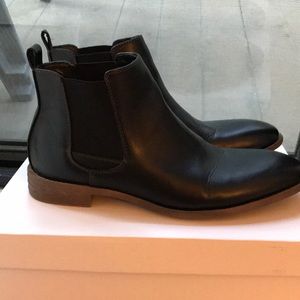 Robert Wayne Black Learher Boots